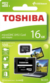 Карта памяти Micro SD Toshiba 16GB 10 class