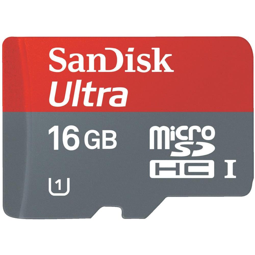 Карта памяти Micro SD SanDisk 16GB 10 Class