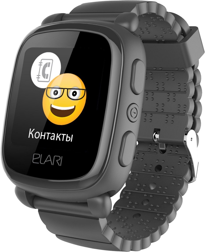 Часы Elari KidPhone 2 Черные